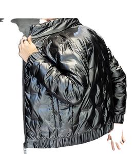 2025 mode Style couleur unie hommes doudoune en gros extérieur épais chaud veste d'hiver pour hommes - Product Image 5