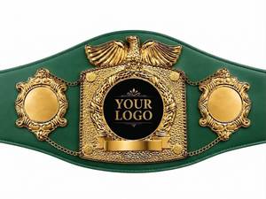 Ceinture de championnat avec logo personnalisé, ceinture de championnat en cuir MMA, ceinture de championnat de baseball, ceinture d'arts martiaux personnalisable - Product Image 2