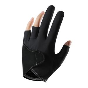 2026 Left Hand <b>Billiard</b> Gloves Full Finger Breathable Mesh Non Slip Fingertip for Club Use Wholesale Sports Equipment - Product Image 1