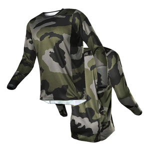 Maillot de motocross personnalisé pour hommes avec sublimation intégrale, panneaux extensibles, OEM - Product Image 5