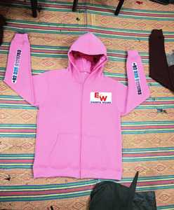 Bulk Men's <b>Large</b>-sized Anti-Pilling Hooded Knitted <b>Hoodie</b> 100% Cotton Loose Fit 350g/400g Unlined for Autumn Winter - Product Image 6