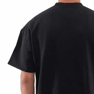 OEM High Quality Custom Your Brand Logo 100% Cotton O-Neck T Shirt Blank Men <b>Tshirt</b> <b>Plain</b> Casual Men's T-shirts Crew Fitness - Product Image 6