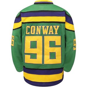 Maillot de hockey personnalisé OEM, imprimé par sublimation, 100% polyester, uniforme de hockey sur glace, respirant, séchage rapide, vêtements de sport - Product Image 3