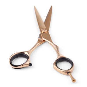 Tijeras de peluquería de 55 pulgadas de acero inoxidable japonés VG10, acabado mate, profesionales, para barbería, salón de belleza, venta de fábrica. - Product Image 5