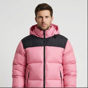 Nouveau design veste en duvet pour hommes 800 remplissage long de haute qualité personnalisé veste en duvet recyclé écologique vestes en duvet d'oie pour hommes duvet de canard - Product Image 1