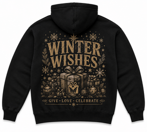Custom Christmas Hoodie Winter Oversized Fleece Sweatshirt Unisex Holiday Pullover Cozy Streetwear Fashion Wholesale 100% Cotton - Product Image 1