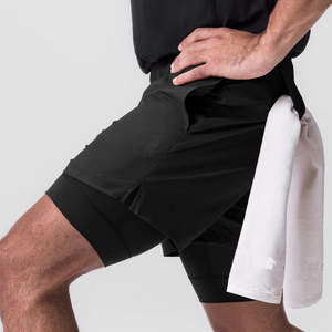 Pantalones Cortos Deportivos Unisex para Gimnasio y Playa, con Forro, Bolsillo para Teléfono, Secado Rápido, Elásticos, Personalizables, para Correr - Product Image 3