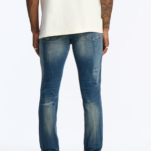 Pantalones Vaqueros para Hombre Lavados, Precio Competitivo, Venta al por Mayor, Pantalones Vaqueros Clásicos de Moda, Transpirables, Tallas Grandes - Product Image 4