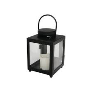 Black Metal Candle <b>Lantern</b> <b>Set</b> Of 2 Modern Iron & Glass Decorative Hanging <b>Lantern</b> For Indoor & Outdoor Use Wedding & Home Use - Product Image 6