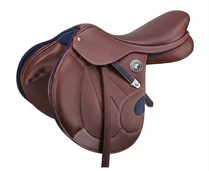 Silla de Montar Inglesa de Cuero de Alta Calidad, Equipo de Doma Duradero para Montar a Caballo, Mejor Precio - Product Image 1