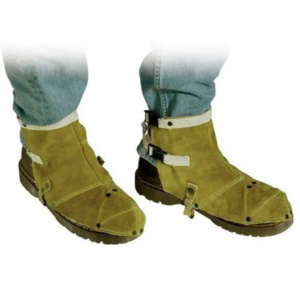 Cubrebotas de Soldadura de Cuero Vacuno de Alta Calidad para Seguridad Industrial, Protectores de Soldador, Protección contra Fuego para Bomberos - Product Image 5