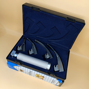 Laryngoscope conventionnel standard, lame Macintosh, set 0-1-2-3, poignée adulte, lames réutilisables, laryngoscope professionnel médical - Product Image 6