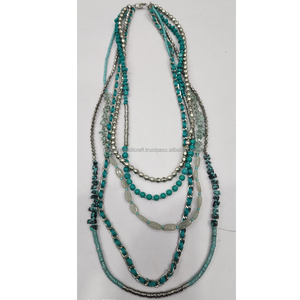 Collar de Cuentas de Resina Ecológico AS-1600 de Artizon Studio, Joyería de Moda Ligera Hecha a Mano, Forma y Tamaño Personalizables - Product Image 4