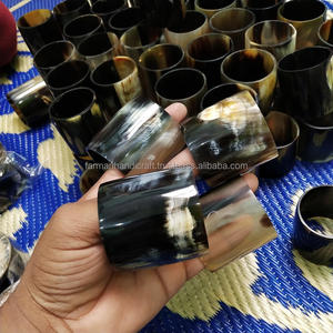 Premium Handmade Buffalo And <b>Cow</b> Horn Napkin Ring Elegant Tableware for Dining Wedding And Party Decor - Product Image 2