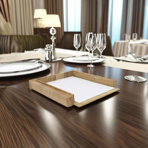 Porte-serviettes en bois de luxe personnalisé de haute qualité pour les hôtels, les restaurants et les fêtes Porte-mouchoirs de table de qualité supérieure - Product Image 1