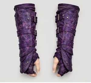 Disfraz de Guerrera de Cuero para Mujer con Hombreras de Piel y Conjunto de Armadura - Product Image 5