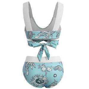 Ensemble de bikini sublimé pour femmes, entièrement élégant, très vendu, respirant, confortable, de qualité supérieure, facile à laver - Product Image 3