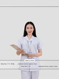 Customized White Lab <b>Coat</b> Factory Wholesale Price for Hospital Clinic Dental Doctor Nurse Uniforms - Product Image 1