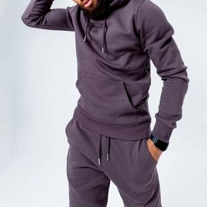 Ensemble de survêtement pour homme sur mesure, survêtement de sport pour homme, couleur unie, vêtements décontractés, fabricant OEM, fabriqué au Pakistan - Product Image 6