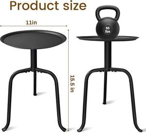 Support de jardinière en fer robuste pour extérieur, best-seller, construction solide, adapté aux grands jardins et aux projets d'aménagement paysager - Product Image 2