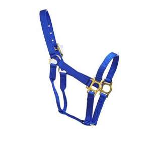 Cabestro para Caballo de Nailon de Triple Capa Resistente con Hebilla de Latón, Totalmente Ajustable y de Alta Resistencia - FAB International - Product Image 1