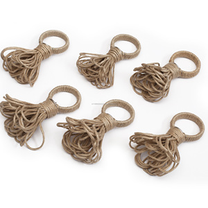 <b>Top</b> Selling Eco-Friendly Modern Luxury Handmade Jute Iron Napkin Rings New Design Flower Shape <b>Wedding</b> Party <b>Table</b> <b>Decoration</b> - Product Image 6