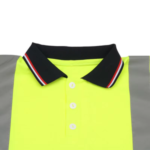 เสื้อทำงานผู้ชาย ANSI Class 1 แบบสะท้อนแสงสูง พร้อมปักโลโก้ตามสั่ง - Product Image 5