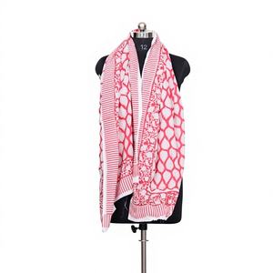 <b>Large</b> 100% Cotton Hand Block Print Sarong Pariyo Bikini Cover Up Beach Wrap <b>Scarf</b> Lightweight Women Wholesale Fashion - Product Image 1