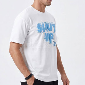 เสื้อยืดพิมพ์ลายพัฟฟ์ สไตล์สตรีทแฟชั่นลำลองสุดเทรนดี้ ผ้าฝ้ายคุณภาพสูง พิมพ์นูน นุ่ม สบาย ใส่ได้ทุกวัน สำหรับผู้ชาย - Product Image 3