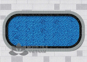 CTS-Encaustic Cement <b>Tile</b> Made Vietnam Swimming Pool Ceramic Grating Drain <b>Cover</b> for Supermarket Hotel Use 87105 177 20 - Product Image 4