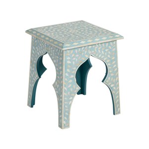 Handmade Bone Inlay Side Table Wooden Bedside Modern Arabic Home Decoration Wardrobes for ramdan Luxury Bedroom Accent Furniture - Product Image 3