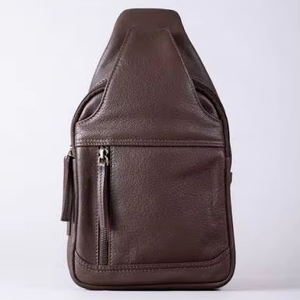 Sac en cuir personnalisé de haute qualité unisexe avec broderie ou logo imprimé personnalisé en cuir PU - Product Image 1