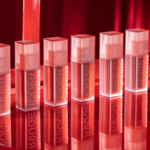 Brillant à lèvres en velours double couche noir rouge coréen DL03 formule gel hydratante de qualité longue durée produit de maquillage de qualité supérieure - Product Image 1