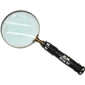 2025 Vintage oeil verre nouveau Design Bronze Antique laiton haute qualité indien artisanat lecture en gros loupe métal optique - Product Image 1