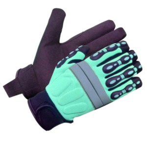 Guantes Mecánicos de Primera Calidad para Protección en Trabajos Industriales, de Cuero y Neopreno, con Protección TPR Resistente a Impactos - Product Image 2