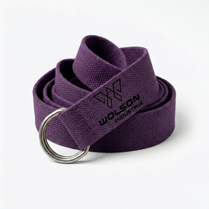 Modern Yoga <b>Strap</b> <b>Adjustable</b> Stretch Workout Fitness Exercise Support Equipment for Daily Training and Practice Sessions. - Product Image 1