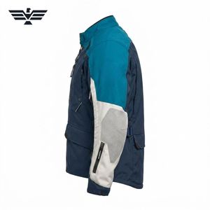 เสื้อแจ็คเก็ตมอเตอร์ไซค์แบบ unisex แขนยาว สีสันตัดกัน ระบายอากาศได้ดี ผลิตจากผ้า Codura 300 กรัม กันลม สำหรับทุกฤดู เหมาะสำหรับการผจญภัย - Product Image 6