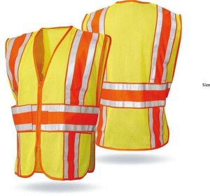 Cheap Outdoor <b>Construction</b> Reflective Safety Vest Jacket Personal Safety <b>Construction</b> Hi Vis Security Reflective Clothing - Product Image 6
