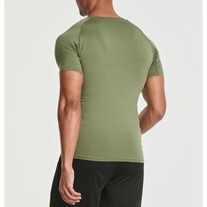 180g Regular Fit Anti-Wrinkle Quick Dry <b>Polyester</b> Comfort Men's T-<b>Shirt</b> High Quality Fashionable Breathable Ultra Soft Touch - Product Image 2