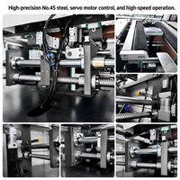 Machine automatique de formage de boîtes cadeaux, machine de pliage et de façonnage de boîtes rigides