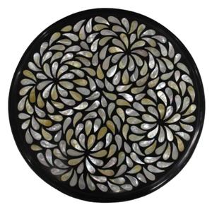 Fournisseurs d'ustensiles de maison plateau de service en nacre pour conserver les bols en bois ustensiles de cuisine et les fournisseurs de cafés d'hôtel au prix le moins cher - Product Image 1