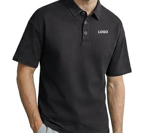 เสื้อผู้ชายผ้าฝ้ายนุ่ม 100% แบบถักเรียบ ปรับแต่งได้ ไซส์ใหญ่พิเศษ สำหรับขายส่งจากบังกลาเทศ - Product Image 1