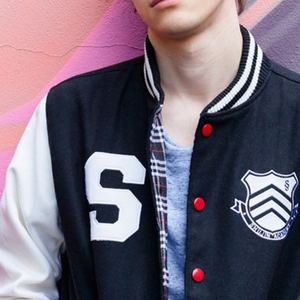 Chaqueta de Béisbol Varsity Personalizada para Hombre, Estilo Urbano, Abrigo de Invierno de Lana con Botones y Cuello Alto, Bordado Personalizado - Product Image 5