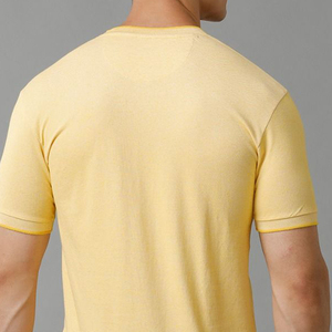 เสื้อยืดแขนสั้นทรงเข้ารูปสำหรับผู้ชาย ผลิตจากผ้าขนแกะเมอริโน 100% คอเฮนลีย์ ติดกระดุม ระบายอากาศได้ดี แห้งเร็ว เหมาะสำหรับปั่นจักรยานและวิ่ง - Product Image 5