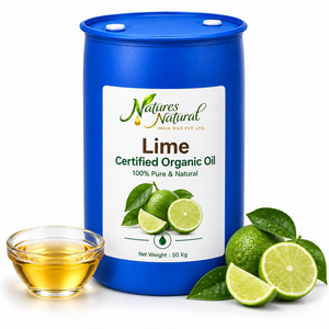 Huile de citron vert certifiée biologique pour formules de parfums épicés, cosmétiques, fabrication de savons, vente en gros et marque privée - Product Image 3