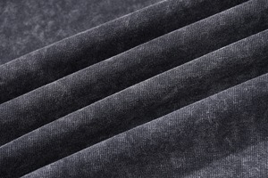 250gsm High Quality Heavyweight Snow Wash <b>Acid</b> Wash 100% Cotton Vintage Small Neck Oversized <b>Drop</b> Shoulder Men's T Shirrts - Product Image 3