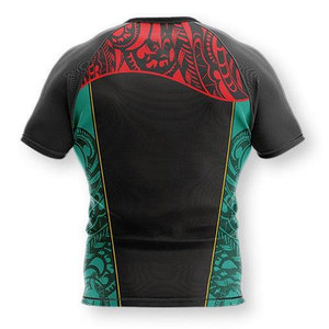 Fabricante de Camisetas de Rugby Personalizadas, Ropa Deportiva OEM de Alta Calidad, Tejido Transpirable y Duradero con Impresión por Sublimación y Bordado - Product Image 3