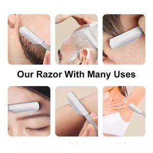 Navaja de Afeitar Profesional de Alta Gama, Plegable, de Acero Inoxidable Premium, Herramienta de Aseo para Profesionales de Salón - Product Image 2