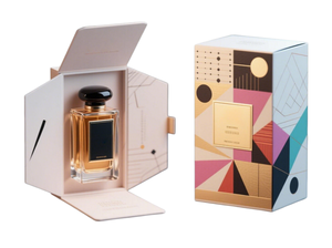 Boîte d'échantillons de parfum miniature avec fermeture magnétique, laminage mat, gaufrage, doublure en éponge écologique, logo personnalisé pour les parfums - Product Image 5