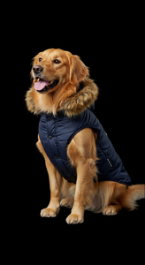 Abrigos de Invierno para Perros, Acolchados, Transpirables, de Estilo Premium, Resistentes al Viento, con Capucha y Diseño Sólido, MOQ Bajo para Pedidos al por Mayor - Product Image 2